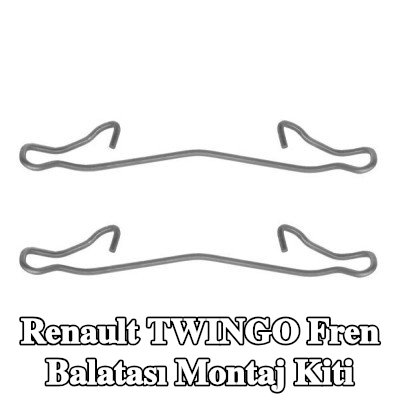 BOSCH Fren balatası montaj kiti — Renault Twingo