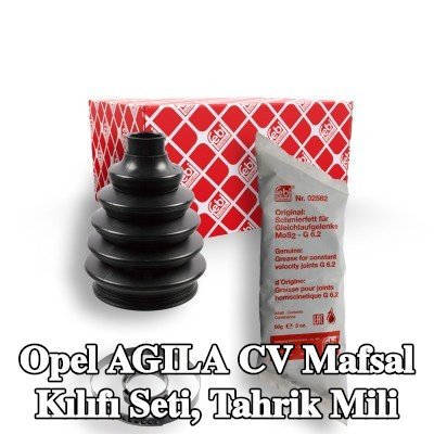 FEBI BILSTEIN CV Mafsal Kılıfı Seti, tahrik mili — 2003 Opel Agila
