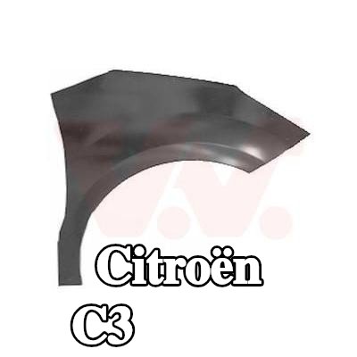 VAN WEZEL رفرف الجناح الأمامي الأيمن — 2012 Citroën C3