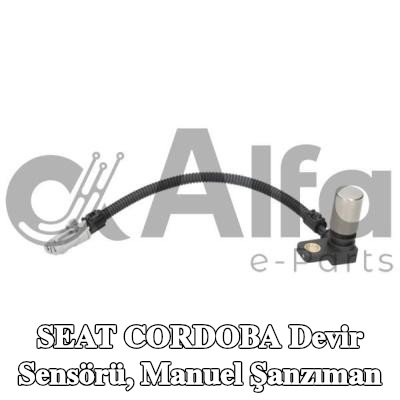 Alfa e-Parts Devir sensörü, manuel şanzıman — SEAT Cordoba