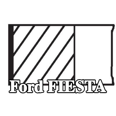 MAHLE مجموعة حلقات المكبس — 1992 Ford Fiesta