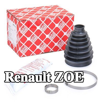 FEBI BILSTEIN طقم غطاء مفصل CV, عمود الدفع بجانب العجلة, البلاستيك الحراري — Renault Zoe