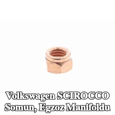 VAICO Somun, egzoz manifoldu Orijinal VAICO Kalitesi — 1990 Volkswagen Scirocco
