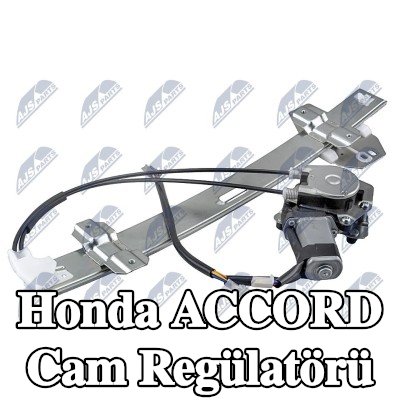 NTY Sol ön cam regülatörü, Elektrikli, elektrik motorlu — 1996 Honda Accord