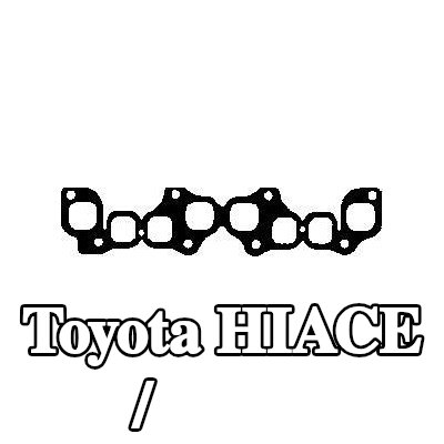 CORTECO حشية، مشعب السحب/العادم — Toyota Hiace