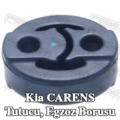 FEBEST Tutucu, egzoz borusu — Kia Carens