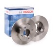 BOSCH Fren diski Dış Çap: 245mm, düz, Yağlanmış — Audi 90 (1)