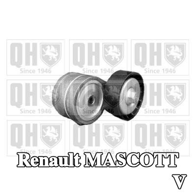 QUINTON HAZELL ذراع الموتر، الحزام المضلع على شكل V — Renault Mascott