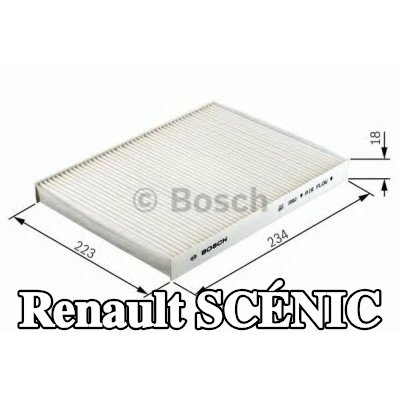 BOSCH مرشح حبوب اللقاح Particulate Filter — 2002 Renault Scénic