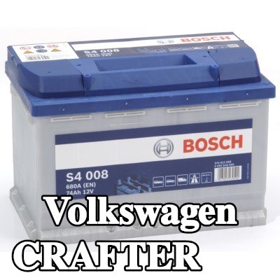 BOSCH بطارية S4, 008 — 2008 Volkswagen Crafter