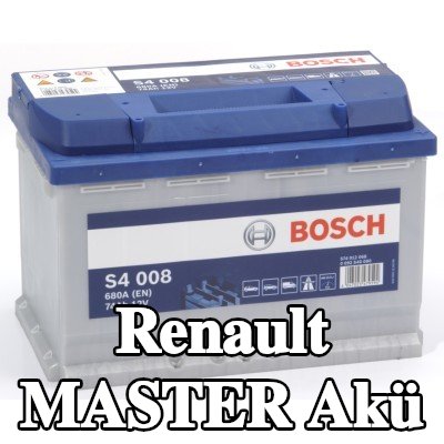 BOSCH Akü S4, 008 — 2003 Renault Master