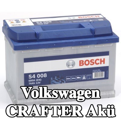 BOSCH Akü S4, 008 — 2008 Volkswagen Crafter