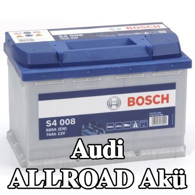 BOSCH Akü S4, 008 — Audi Allroad