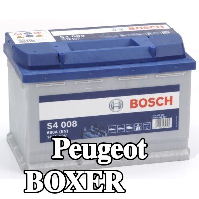BOSCH بطارية S4, 008 — Peugeot Boxer