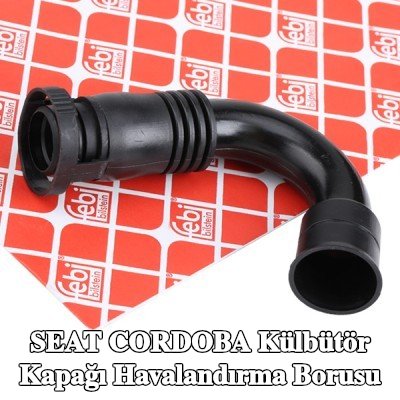 FEBI BILSTEIN Hızlı bağlantı parçalı külbütör kapağı havalandırma borusu — 2002 SEAT Cordoba