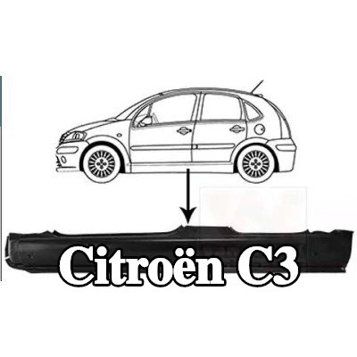 VAN WEZEL لوحة صمامات التبديل - اليسار — 2002 Citroën C3