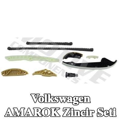motive Kılavuz manşonlu zamanlama zinciri kiti — Volkswagen Amarok