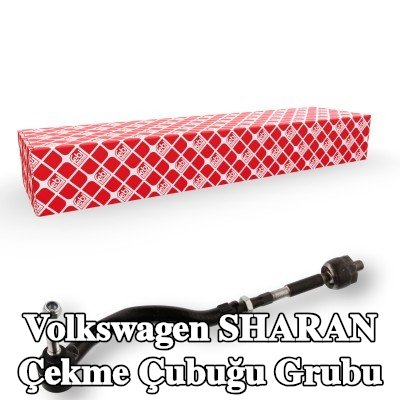 FEBI BILSTEIN Rot kolu grubu OE Turbo YENİ, Ön Aks Sağ, kilit somunu ile — 2000 Volkswagen Sharan