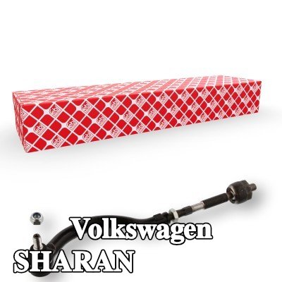 FEBI BILSTEIN مجموعة قضيب التوجيه OE Turbo جديدة, المحور الأمامي الأيمن, مع صامولة قفل — 2000 Volkswagen Sharan
