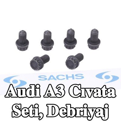 SACHS Cıvata seti, debriyaj — Audi A3
