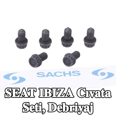 SACHS Cıvata seti, debriyaj — SEAT Ibiza
