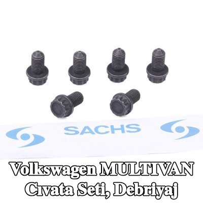 SACHS Cıvata seti, debriyaj — Volkswagen Multivan