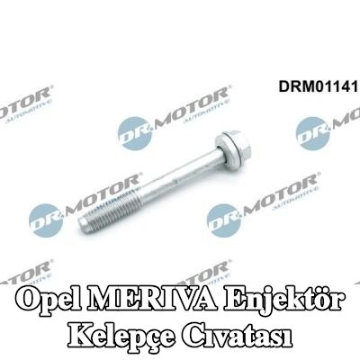 DR.MOTOR AUTOMOTIVE Enjektör kelepçe cıvatası — 2012 Opel Meriva