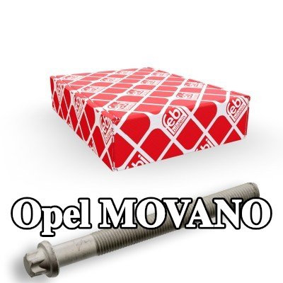 FEBI BILSTEIN مجموعة البراغي, رأس الأسطوانة 119mm — Opel Movano