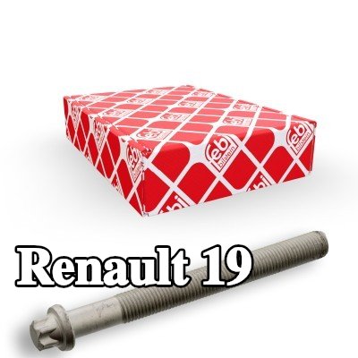 FEBI BILSTEIN مجموعة البراغي, رأس الأسطوانة 119mm — Renault 19