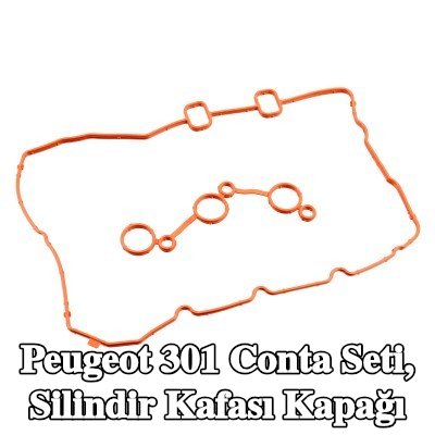 FEBI BILSTEIN Conta seti, silindir kapağı ACM (Poliakrilat) — Peugeot 301