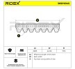 RIDEX Serpantin kayışı 2285mm, Number of ribs: 7 — Toyota Tacoma (4)