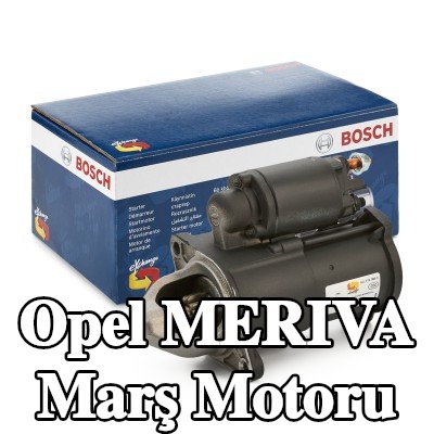 BOSCH Marş motoru 1, 1kW — 2005 Opel Meriva
