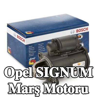 BOSCH Marş motoru 1, 1kW — Opel Signum