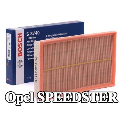 BOSCH مرشح الهواء — 2002 Opel Speedster