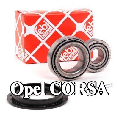 FEBI BILSTEIN مجموعة محامل العجلات مع مانع تسرب العمود — 1997 Opel Corsa