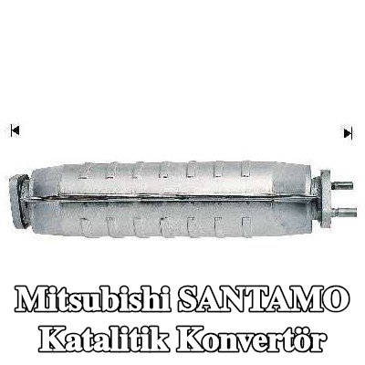 VEGAZ Ön katalitik konvertör, sabitleme/montaj malzemesi ile — Mitsubishi Santamo