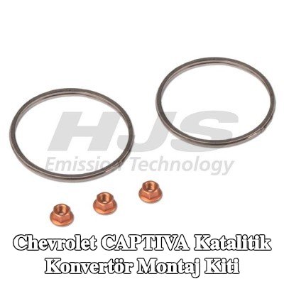 HJS Katalitik konvertör montaj kiti — Chevrolet Captiva