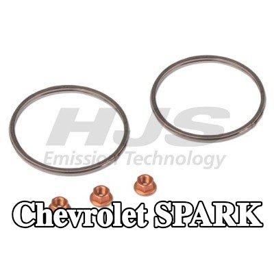 HJS مجموعة تركيب المحول الحفاز — Chevrolet Spark