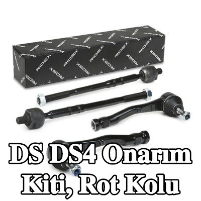 RIDEX Onarım Kiti, bağlantı çubuğu Ön Aks Sol, Ön Aks Sağ, aks mafsalı ile birlikte — DS Ds4