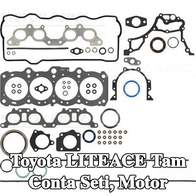 REINZ Tam Conta Seti, krank mili contalı motor, valf gövdesi contalı, yağ karteri contası olmadan — Toyota Liteace