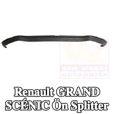 VAN WEZEL Ön splitter Ön — 2012 Renault Grand Scénic