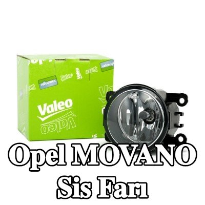 VALEO Sis Farı FOGSTAR, Sol, Sağ, H11, ampul ile — Opel Movano