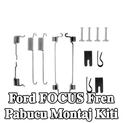 BOSCH Yaylı fren pabucu montaj kiti — 2002 Ford Focus
