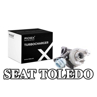 RIDEX شاحن توربيني شامل مجموعة الحشوات, مع حشيات/مانعات تسرب — 1996 SEAT Toledo