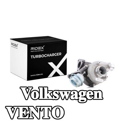 RIDEX شاحن توربيني شامل مجموعة الحشوات, مع حشيات/مانعات تسرب — Volkswagen Vento