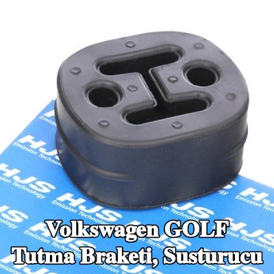 HJS Tutma braketi, susturucu — 2017 Volkswagen Golf
