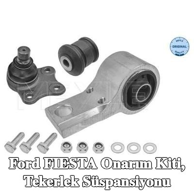 MEYLE Onarım kiti, tekerlek süspansiyonu Ön Aks Sol, Ön Aks Sağ, bilyeli mafsal ile, lastik yatağı ile — Ford Fiesta