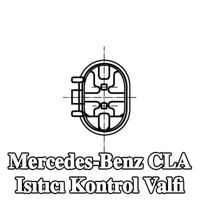 BOSCH Isıtıcı kontrol valfi — Mercedes-Benz Cla