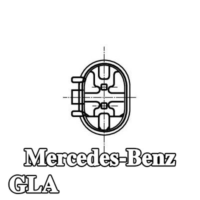 BOSCH صمام التحكم في التدفئة — Mercedes-Benz Gla