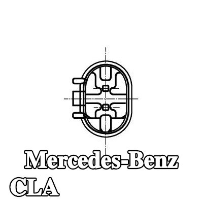 BOSCH صمام التحكم في التدفئة — Mercedes-Benz Cla